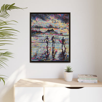 Dawn Patrol - Framed Canvas