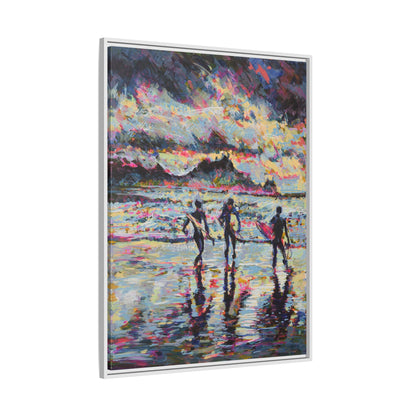 Dawn Patrol - Framed Canvas