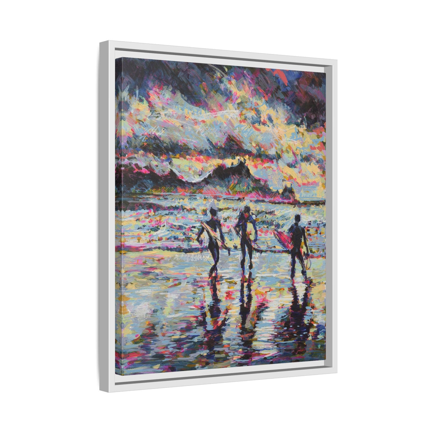 Dawn Patrol - Framed Canvas
