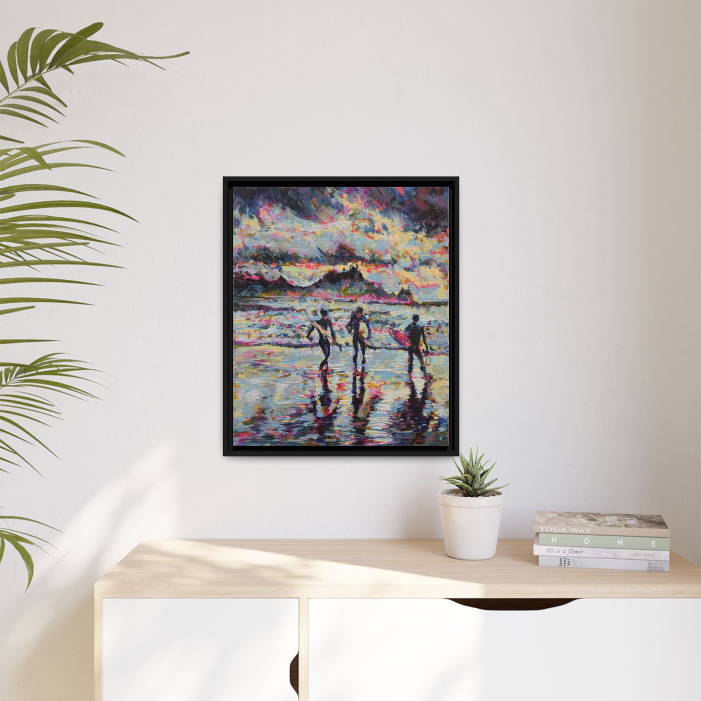 Dawn Patrol - Framed Canvas