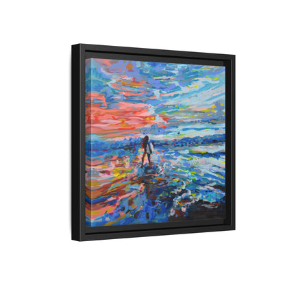 Dreamland Beach, Uluwatu - Framed Canvas