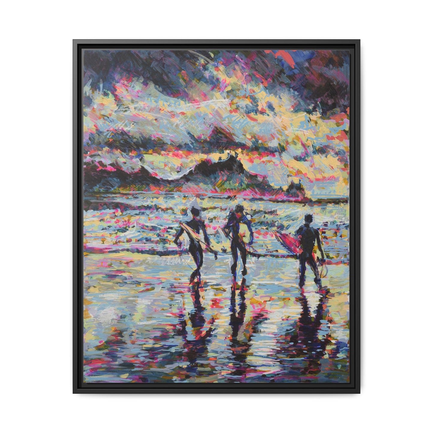 Dawn Patrol - Framed Canvas