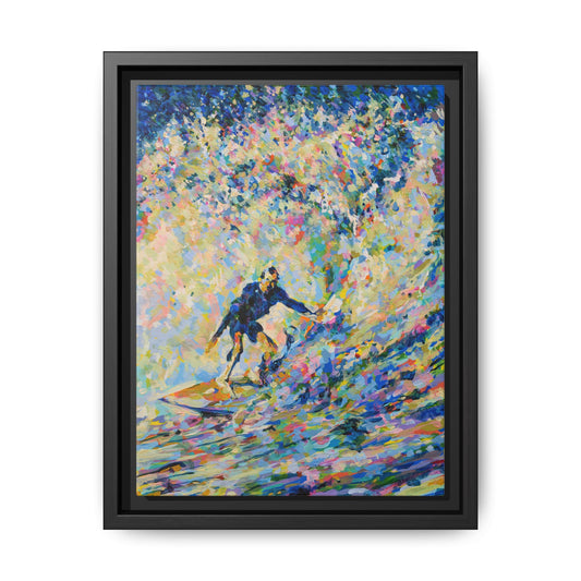 Rinsed & Released - Framed Canvas