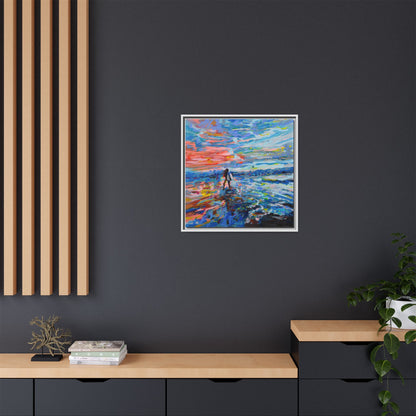 Dreamland Beach, Uluwatu - Framed Canvas