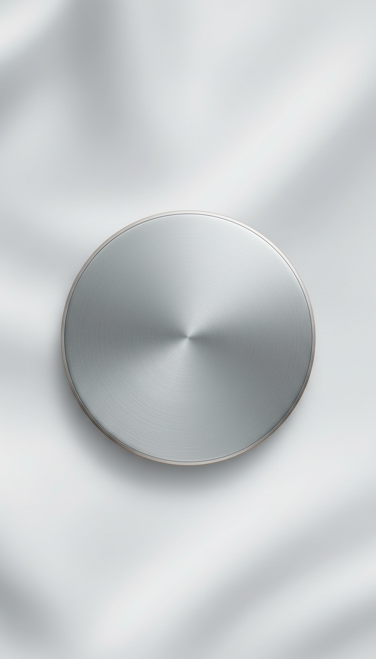 Brushed Aluminum Wireless Charging Pad